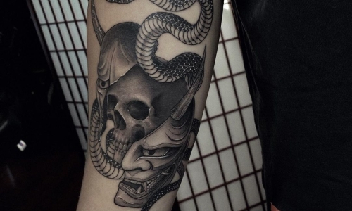 Realistic Hannya Mask