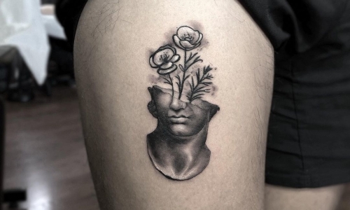 Flower Statue