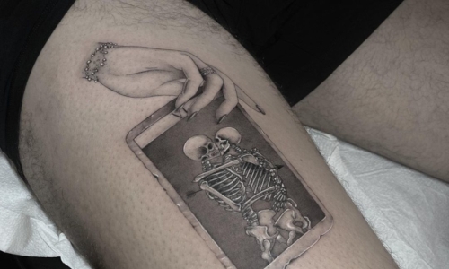 Lovers Death Tarot Card