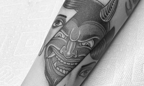Traditional Hannya Mask