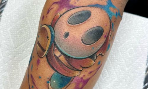 Watercolor Shyguy