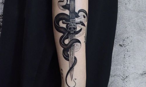 Snake and Dagger