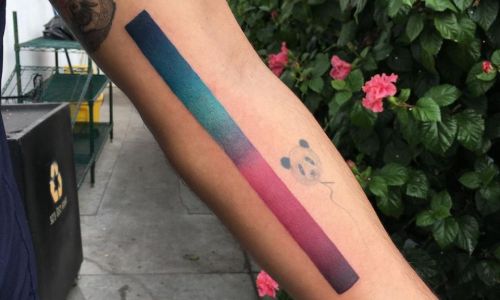 Watercolor Strip