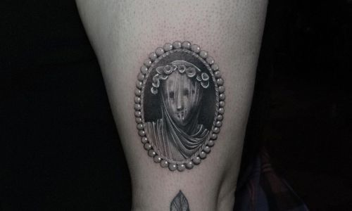 Draped Horror Portrait