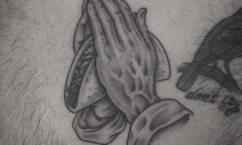 Taco Praying Hands