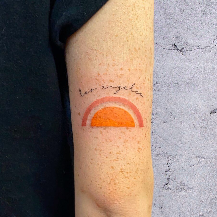 The Honorable Society_west hollywood_watercolor_minimalist_los angeles tattoo