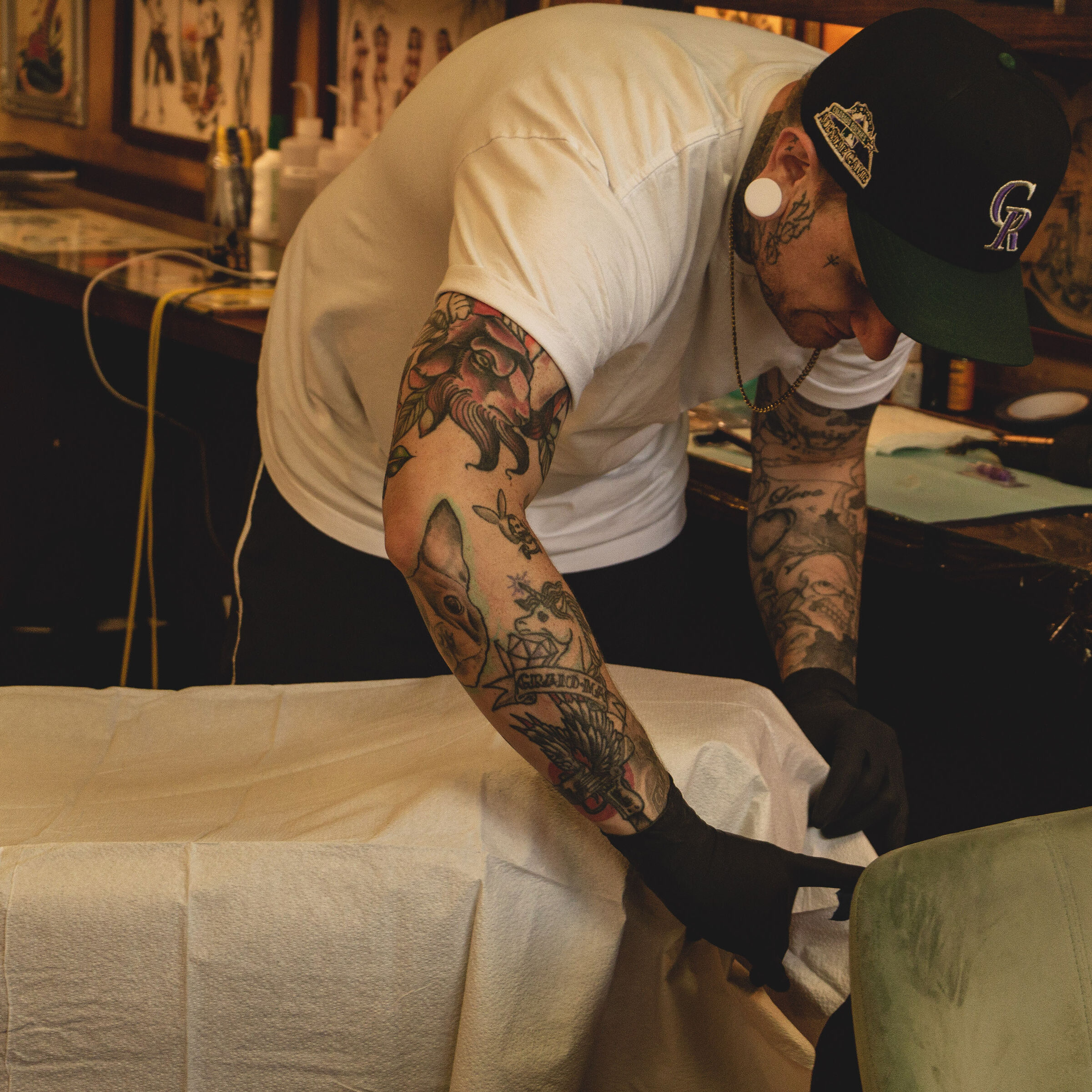 the best tattoo shops sanitize 